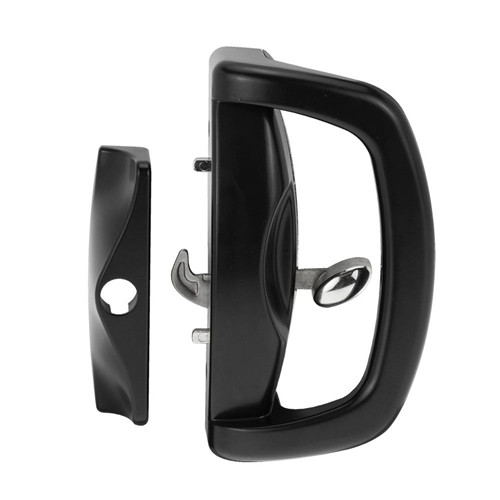 Whitco Ext10d 10KA Offset Outer Pull Uni Strike 32mm - Black