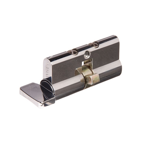 Whitco Euro Cylinder C4 Lazy Cam with Non Handed Turn Knob / Chrome Plated