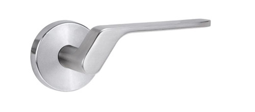 Lockwood 1370 41 Lever Round Rose Exterior Half Set