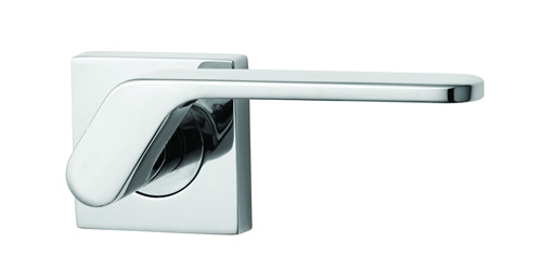 Lockwood Symphony 41 Lever Square Rose Exterior Fixed Half