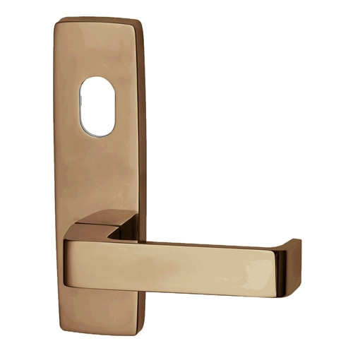 Lockwood 1801 Square End Plate with Cylinder Hole 90 Lever