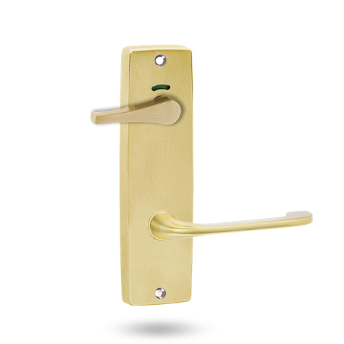 Lockwood 1941 Square End Plate Privacy Indicating DDA Turn 115 Lever