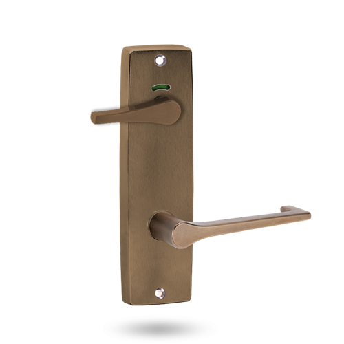 Lockwood 1941 Square Plate Privacy Indicating DDA Turn 145 Lever