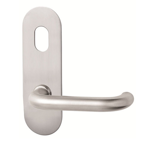 Lockwood 212 Exterior Plate with Cylinder Hole Fixed 96 Lever