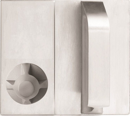 Lockwood 220D Concealed Fix Plate Concealed Pull Handle 22 Knob