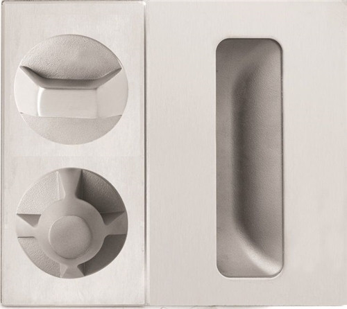 Lockwood 220D Concealed Fix Plate Concealed Flush Pull Turn 22 Knob Selector