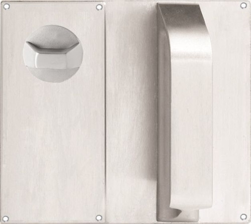 Lockwood 221D Visible Fix Plate Concealed Turn Pull Handle