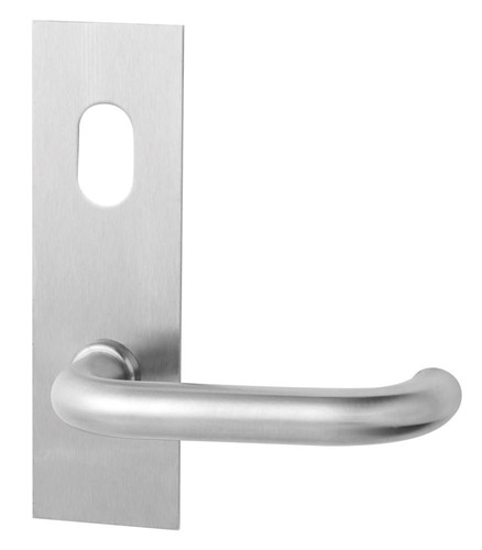 Lockwood 224 Exterior Plate & Fixed 96 Lever