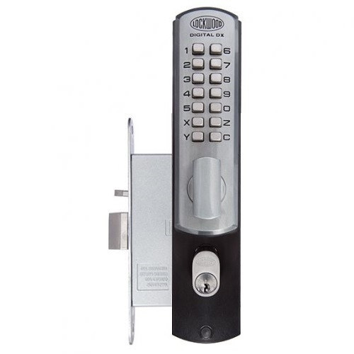 Lockwood DX Digital Keypad 3572 Mortice Lock 60mm Backset Key Overide