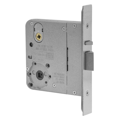 Lockwood 4572 89mm Mortice Vest. Lock Emergency Button & Turn