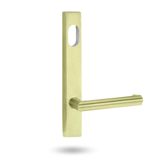Lockwood 4801 Square End Plate with Cylinder Hole & 155 Lever