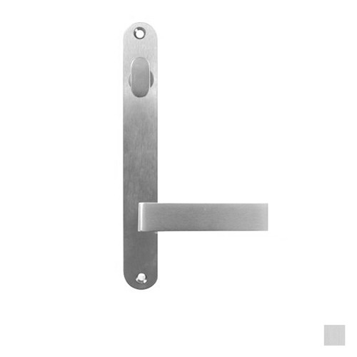 Lockwood 5904 Round End Plate with Turn & 90 Lever