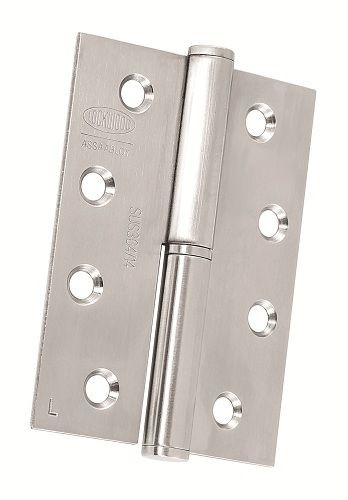 Lockwood Hinges 100x75x25 Liftf - Satin Stainess Steel Left/Right (Box of 30)