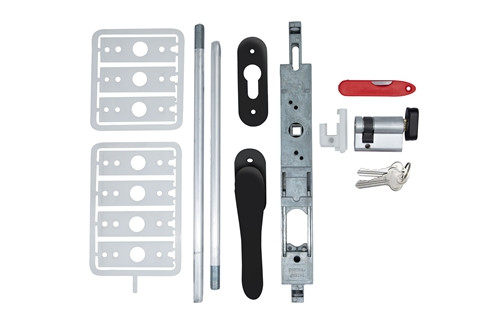 Lockwood Twin Bolt locking + UNO Handle + Ss D - Tps + Standard Rods + Sec J037
