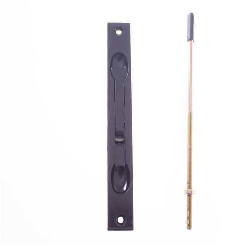 Interlock Flush Bolt - Narrow - Surface Mount - Nylon D Tip