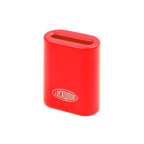 Lockwood 215P 40mm Poly Safety Padlock - Yellow HV Isolation (Box of 20)