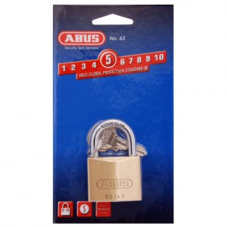 ABUS Padlock 65/40 - Display Pack