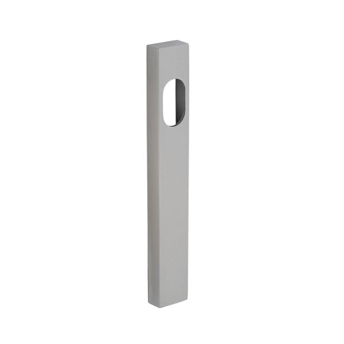 Dormakaba Furniture (Narrow Square) End Plate Concealed Fix with Cylinder Hole Only - Satin Stainless Steel