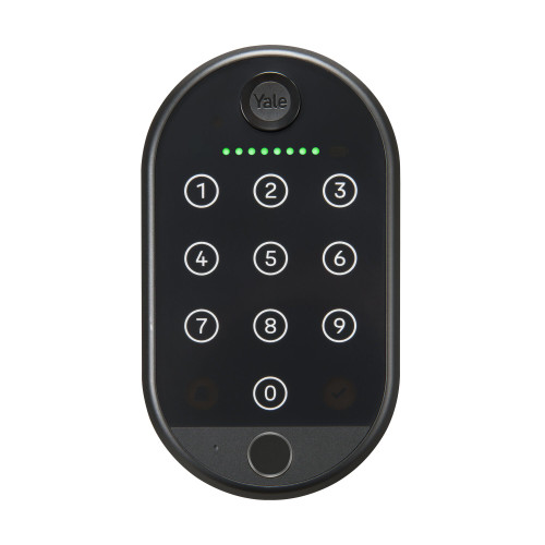 Yale Smart Keypad 2 - Matt Black with Fingerprint Recognition