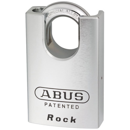 ABUS Rock Series Premium High Security Rekeyable Padlock With 55mm Hardened Steel Body and 38mm Concealed Hardened Steel Shackle KD