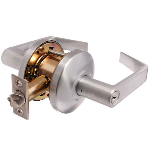 Brava Metro EV6000 Series Institution Lever Set Clutching 70mm Backset - Satin Chrome