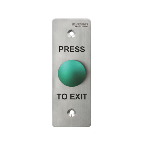 Neptune Press To Exit -Mullion -IP65 -No/Nc/C -1.7mm SS -Mushroom