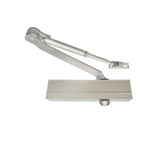 ABUS Closer AC7436 Size 3-6 Adjustable Backcheck - Hold Open Arm - Silver