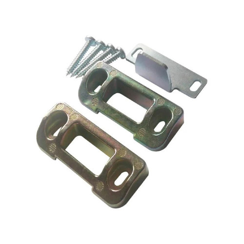 Briton 376 Vertical Exit Device Metal Door Strike Kit - Silver