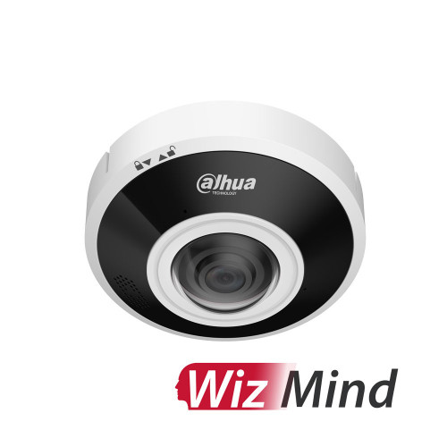 Dahua Wizmind Series 6mp 360-Degree Fisheye Network Camera with 1.4mm Fixed Lens - White