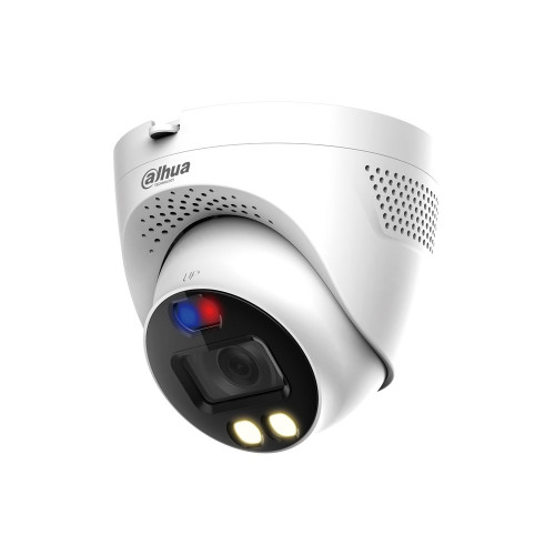 Dahua Active Deterrence Series 5mp TIOC Eyeball HDCVI Camera with 2.8mm Fixed Lens - Full-Colour Technology - IP67