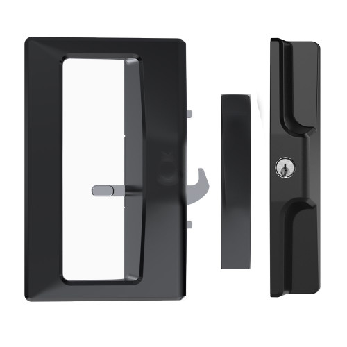 Austral Yarra Essentials Single Beak Polymer Handle Single Cylinder 16mm Catch - YESC Stainess Steel - Satin Stainless Steel