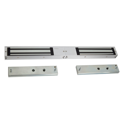 FSH FEM4300D 280kg Double Maglock - Non-Monitored - 2 Hour Fire Rated - Satin Chrome