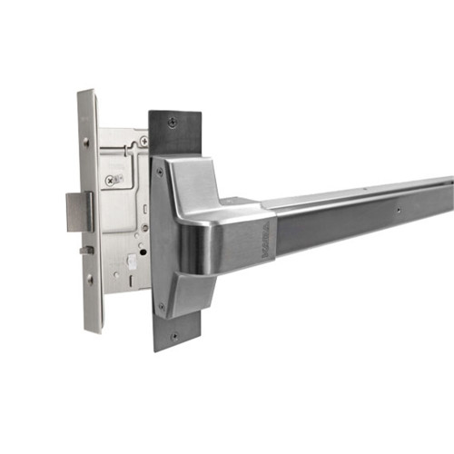 dormakaba Panic Exit Device Horizontal Mortice Lock Type 1085mm (Cuts Back to 645mm) - Satin Stainless Steel
