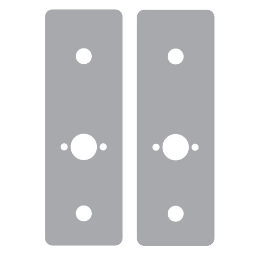 BDS Scar Plate For Quantum QL8000 Lock 270x95x1.5mm SS (Box of 2)