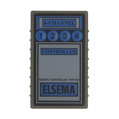Elsema Quartz Garage Door Remote with 4 Buttons In and - Blue