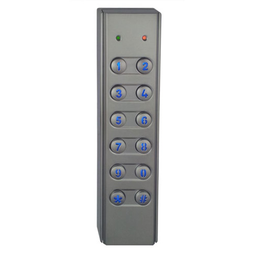 Nidac Prove Series Vandal Resistant Mullion Keypad - Standalone
