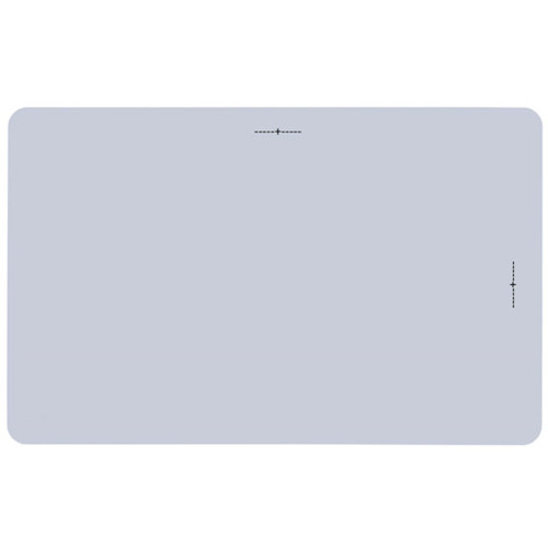 ACSS Desfire 4K ISO Card With Slot Punch Guides - White