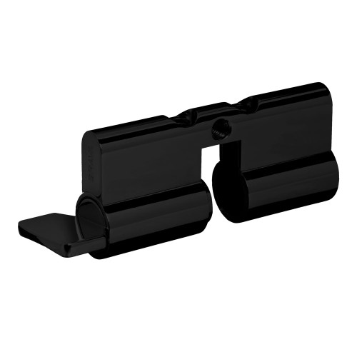 Brava Metro Euro Single Cylinder with Turn Lazy Cam 6 Pin without Barrel 70mm - Matt Black