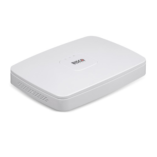 Risco Vupoint 8 Channel NVR with 8 POE Ports - 1 HDD Bay - White