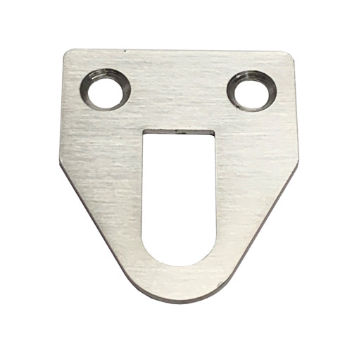 BDS Strike Patio Bolt 46mm X 42mm X 2mm - Satin Stainless Steel