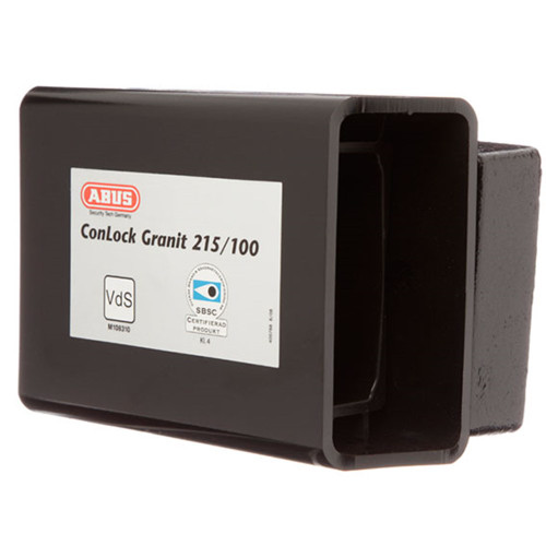 ABUS Container Lock 215/100 with Granit 37RK/70HB100 Padlock - Black