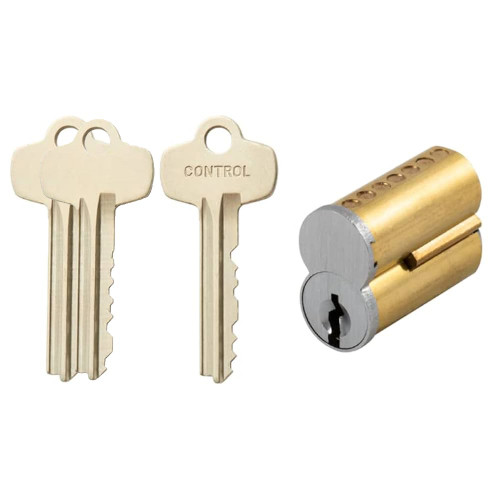 BORG Spare Part SFIC Cylinder Bes1 Profile 6 Pin KA With 2 Keys For BL7701 Key Override