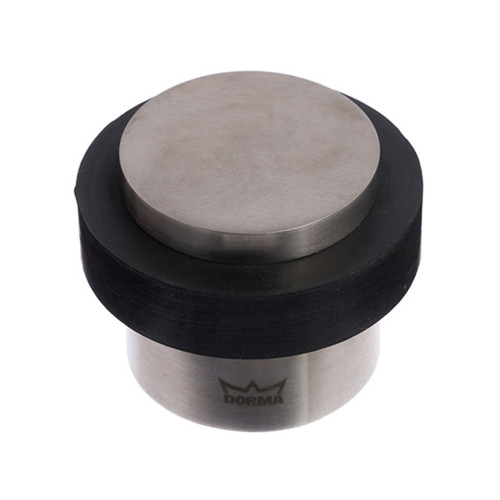 Dorma Door Stop Floor Mounted - 2280 - Satin Stainless Steel