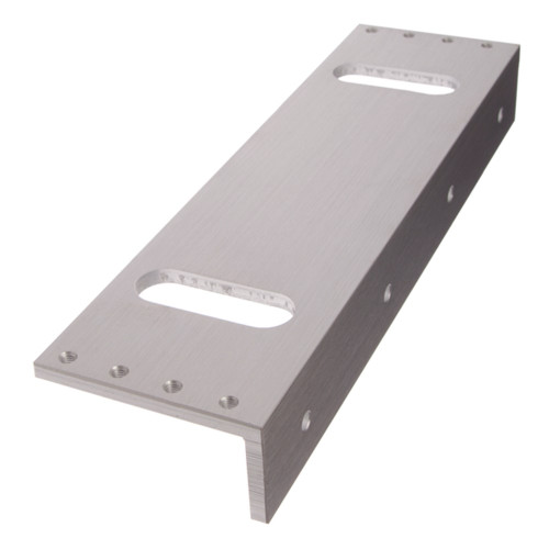 LOX Adjustable L-Bracket For Electro Magnetic Lock EM5700 Series - Black