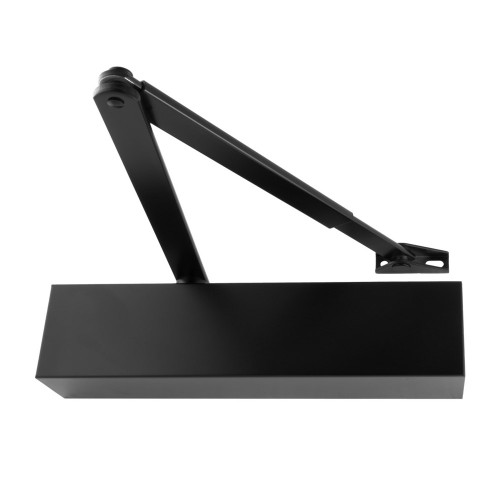 Briton BNT-1130 BC Adjustable Door Closer - Classic Cover - Matt Black