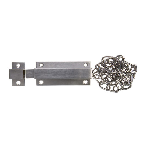 Dalco Chain Bolt 1851 - Satin Stainless Steel