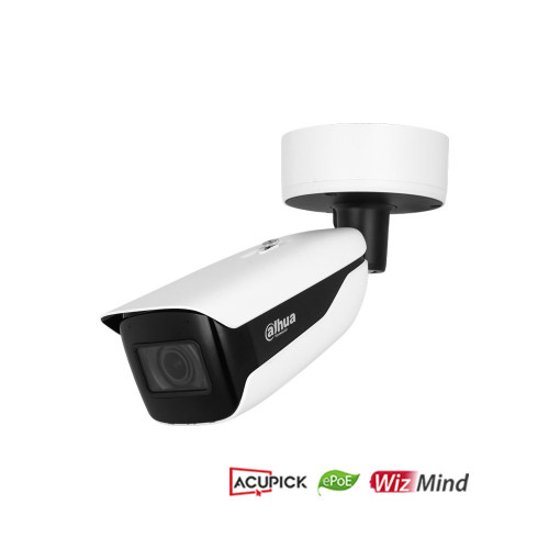 Dahua Wizmind S Series 8mp Bullet Network Camera with 8-32mm Varifocal Lens - Ai Powered Image Technology - IP67 and IK10 - White