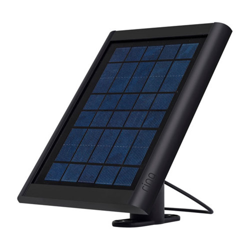 Ring Solar Panel suits Spotlight Cam Battery - Black