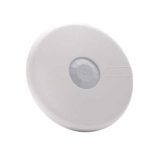 Risco Lunar Grade 2 360 Degree PIR Ceiling Mount Detector - 12m Range - White