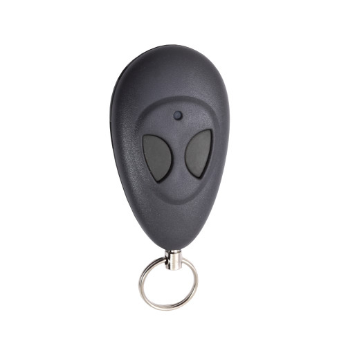 Risco Wireless 2 Button Panic Pendant - with Belt Clip - Grey